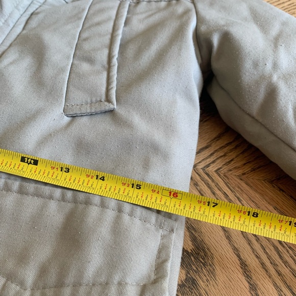 VINTAGE RICE SPORTSWEAR KIDS PARKA WITH REAL FUR TRIM HOOD - Picture 8 of 15